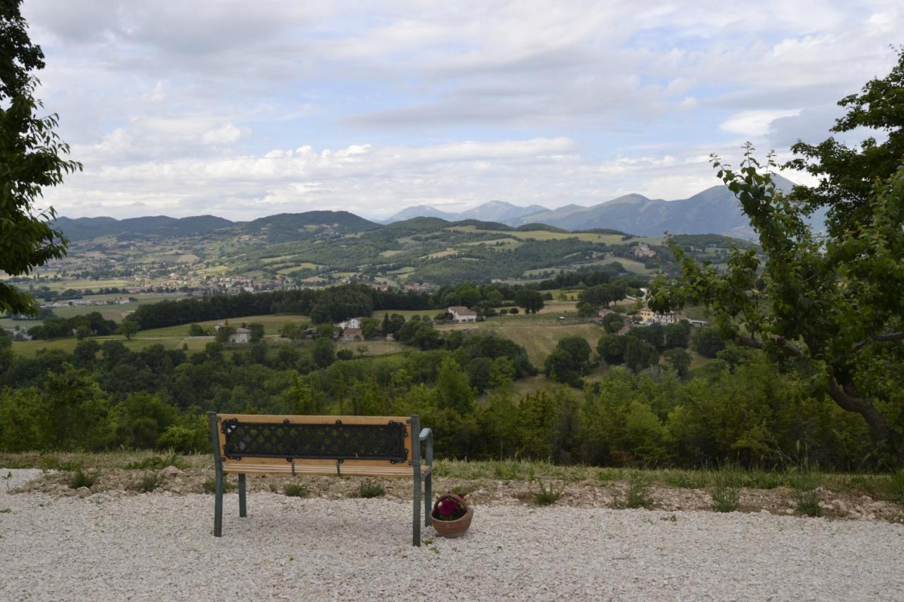 Villa Casale Rancaglia à Gubbio Extérieur photo