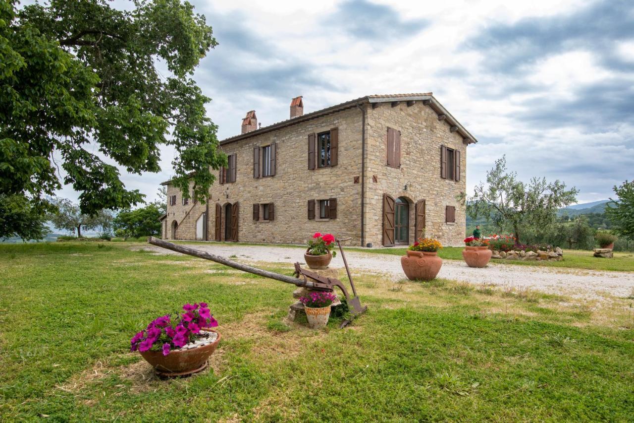 Villa Casale Rancaglia à Gubbio Extérieur photo